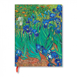 Продукт Paperblanks Тефтер Van Gogh's Irises, Ultra, твърда корица, 72 листа