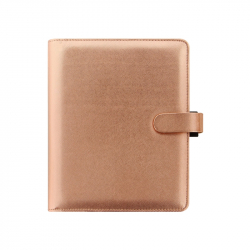 Канцеларски продукт Filofax Органайзер Saffiano, A5, розово злато