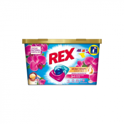 Продукт Rex Перилен прапарат Orchid, капсули, за цветно пране, за 13 пранета