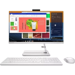 Компютър All-In-One Lenovo IdeaCentre, Core i3-1115G4, 8GB DDR4, 512GB SSD NVMe, UHD Graphics, 23.8"
