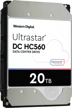 Хард диск / SSD Western Digital Ultrastar DC HC560, 20ТB, 3.5", 7200 rpm, SATA 3 6Gb/s