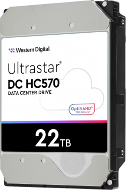 Хард диск / SSD Western Digital Ultrastar DC HC560, 22ТB, 3.5", 7200 rpm, SATA 3 6Gb/s