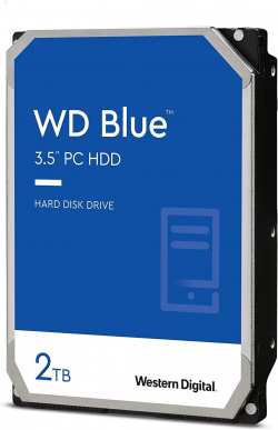 Хард диск / SSD Хард диск WD Blue, 2TB, 7200rpm, 256MB, SATA 3