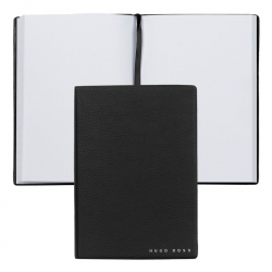 Канцеларски продукт Hugo Boss Тефтер Essential Storyline, бели листове, A6, черен
