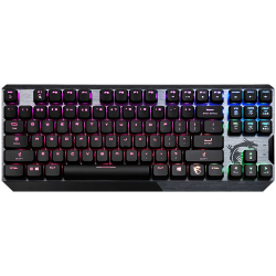 Клавиатура MSI VIGOR GK50 LOW PROFILE TKL US Mechanical Gaming Keyboard, Kailh Low