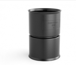 Продукт Съединител съвместим със HDPE гофрирани тръби Ø75, GEO Coupler Ø75