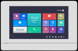 Продукт IP Вътрешно домофонно тяло с 7.0” TFT LCD капацитивен Touch дисплей