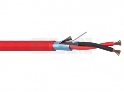 Кабел за пожароизвестяване Пожарен кабел JBY208 2x 0.8mm, многожилен, 100 метра