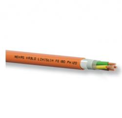 Кабел за пожароизвестяване Пожарен кабел 2х 1.0mm2. LSZH, LIH(St)H PH120 2x1.0