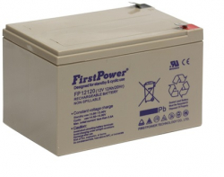 Акумулаторна батерия FirstPower MS12/12, 12V, 12Ah, 151 х 98 х 94 мм