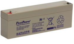 Акумулаторна батерия FirstPower MS2/12, 12V, 2.3Ah, 179 х 35 х 61 мм