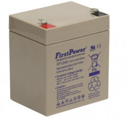 Акумулаторна батерия FirstPower MS4/12, 12V, 4.5Ah, 90 х 70 х 101 мм