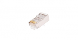 Конектор / букса RJ45/8P8C конектор за кабел FTP Cat.6, NMC-RJ88RZ50SE1-100