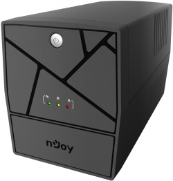 Непрекъсваемо захранване (UPS) NJOY Keen 1000, 1000VA / 600W, Line-interactive, 4x Schuko (DIN), 2x 12V/7Ah
