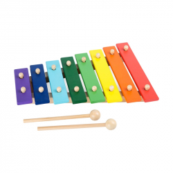  Small Foot Ксилофон, цветен, дървен, 30 х 22 х 4.5 cm