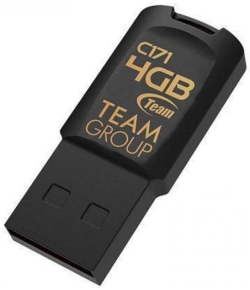 USB флаш памет USB флаш памет Team Group C171 4GB USB 2.0, Черен
