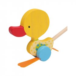  Small Foot Играчка Пате, за бутане, дървена, 61 х 6.5 х 17 cm