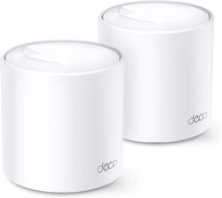 Безжични WiFi Mesh системa TP-LINK Deco X20(2-pack), AX1800, 2xGbE, MU-MIMO, Wi-Fi 6