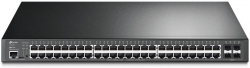 Комутатор/Суич TP-Link TL-SG3452P, 48-port Gigabit порта, 4 SFP slots, L2+