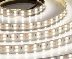 LED Лента SOLI ZC-F2835BL240B-40K90D :: LED лента, 4000K, 240 LEDs-м, 30W-м, 24V, IP20, 15 мм, 5.0 м, двуредова