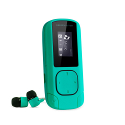 Мултимедиен продукт Energy CLIP MP3 плейър, 8GB, FM радио, зелен