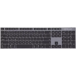 Клавиатура Tellur Shade, Bluetooth, безжична клавиатура, черно- сиво