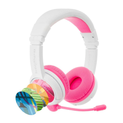 Слушалки Детски слушалки 
BuddyPhones School, 3.5 мм, розови