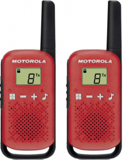 Продукт Motorola Talkabout T42 PMR радиостанции, червени