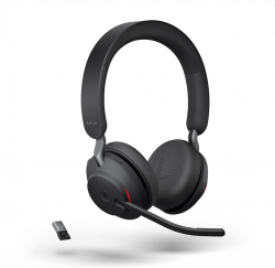 Слушалки Jabra Evolve2 65 стерео слушалки, UC, Link380 USB-A,, черни