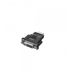 Кабел/адаптер Адаптер HAMA, HDMI мъжко - DVI женско, Ultra-HD 4K, Черен