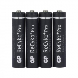 Батерия GP R03 AAA 850mAh NiMH 85AAAHCB-EB4 RECYKO+ PRO до 1500 цикъла, 4 бр.