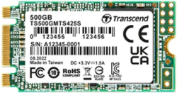 Хард диск / SSD Transcend 500GB, M.2 2242 SSD, SATA3 B+M Key, TLC