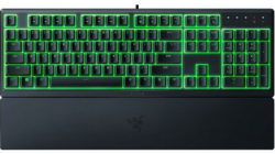 Клавиатура Razer Ornata V3 X, геймърска, с кабел, RGB LED подсветка, черен цят