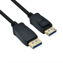 Кабел/адаптер ROLINE 11.04.6004 :: DisplayPort v2.0 кабел, DP-DP, M-M, 8K, 60Hz, 5 м