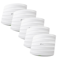 Безжично у-во Точка за достъп TP-Link EAP245(5-pack) Omada AC1750 двулентова