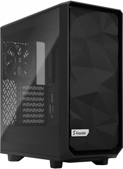 Кутия Fractal Design Meshify 2 Compact Lite RGB, черен