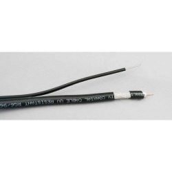 Коаксиален кабел Коаксиален кабел RG6/96 CU с носач, 305 метра