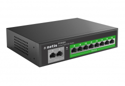 Комутатор/Суич Netis P110GC, 8x 1000Mbps, 2x Gigabit Uplink, 802.3at/аf