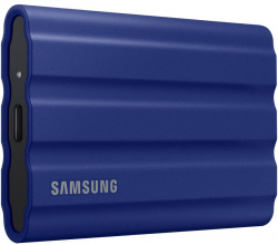 Хард диск / SSD SAMSUNG Portable SSD T7 Shield 2TB USB 3.2 Gen 2 + IPS 65 blue