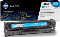 Тонер за лазерен принтер Касета за HP COLOR LASER JET CP2025 / CM2320MFP - /304A/ - Cyan