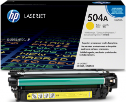 Тонер за лазерен принтер Касета за HP LASER JET CM3530 / CP3525 - /504A/ - Yellow