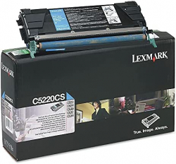 Тонер за лазерен принтер LEXMARK OPTRA C 522 / 524 / 530 / 532 / 534 - Cyan - Return program cartridge
