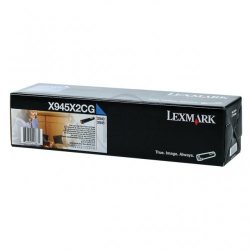 Тонер за лазерен принтер Касета за LEXMARK X 94x Series - Cyan - P№ X945X2CG