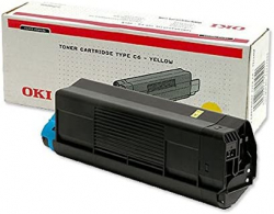 Тонер за лазерен принтер OKI C 3100 - Yellow - P№42804513