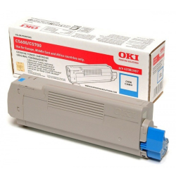 Тонер за лазерен принтер OKI C 5600 / 5700 - Cyan - P№43381907