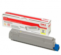 Тонер за лазерен принтер OKI C 8600 / 8800 - Yellow - P№ 43487709