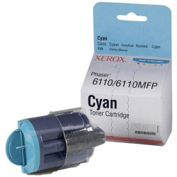 Тонер касета за Xerox Phaser 6110 / 6110N / 6110MFP / S/X Series, Cyan, 106R01206