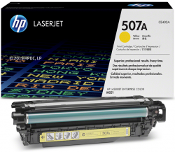 Тонер за лазерен принтер Касета за HP COLOR LASER JET Enterprise 500 / M551 - /507A/ - Yellow на най-ниска цени