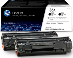 Тонер за лазерен принтер Комплект касети за HP LASER JET P1505 - M1120 MFP / M1522 MFP - Twin pack
