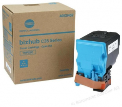 Тонер за лазерен принтер Касета за KONICA MINOLTA BIZHUB C35 / C35P - Cyan - TNP-22C - P№ A0X5452